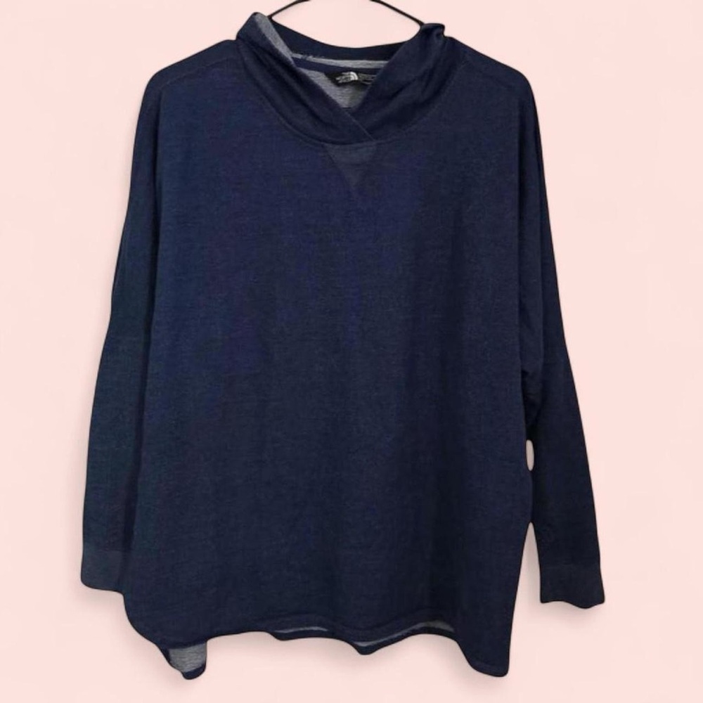 Women’s The North Face Navy Blue Lightweight Hoodie Large